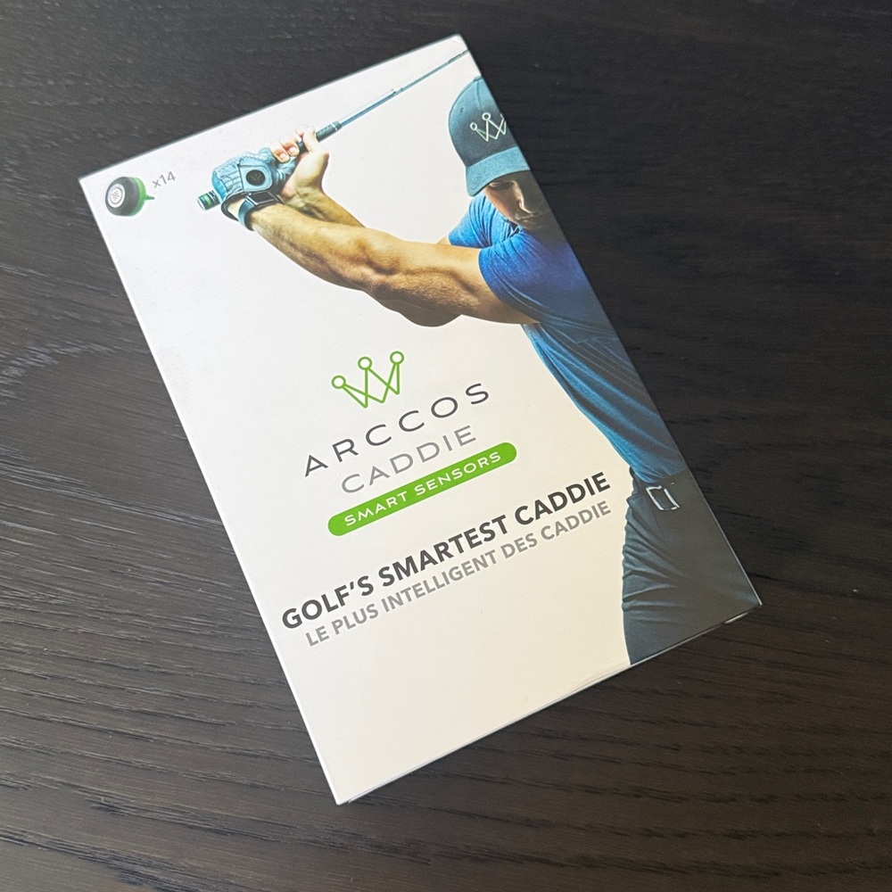 Arccos Golf Caddie Smart Sensors 
NEW Never opened